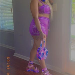 Combat cargo girl set